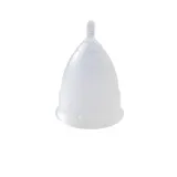 Transparent menstrual cup